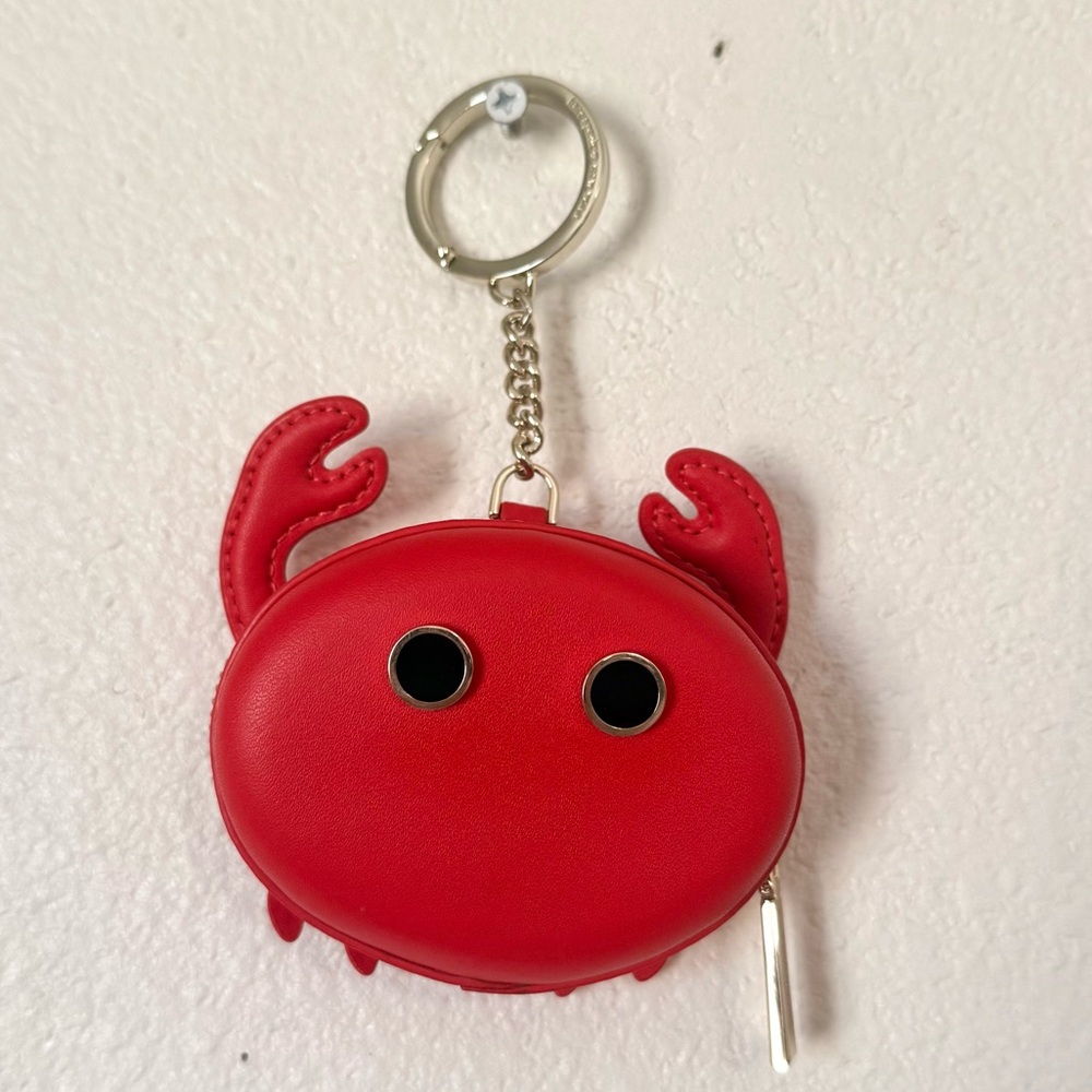Kate Spade Pinch Me Crab Keychain / Coin Purse / Bag Charm